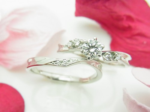 ラパージュ♪スイートピー 結婚指輪 - マリッジリング ブライダル 婚約指輪 - エンゲージリング 婚約指輪＆結婚指輪 - セットリング 