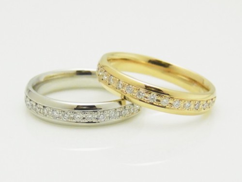 ラパージュ☆エタニティーリング 結婚指輪 - マリッジリング ブライダル 婚約指輪 - エンゲージリング 