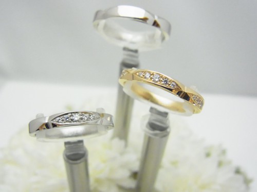 フラージャコー☆サクラリング 結婚指輪 - マリッジリング ブライダル 婚約指輪 - エンゲージリング 婚約指輪＆結婚指輪 - セットリング 