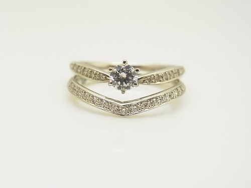 ラパージュ♪アプリコット ブライダル 婚約指輪 - エンゲージリング 婚約指輪＆結婚指輪 - セットリング 