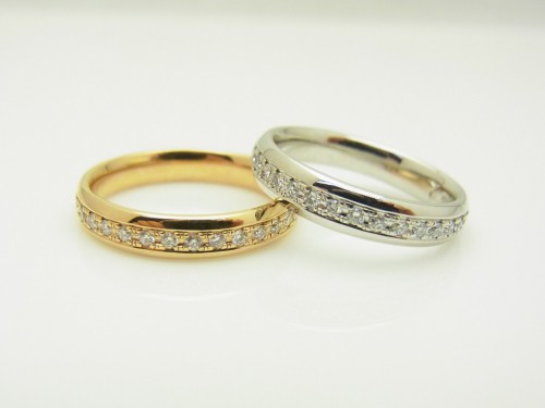 ラパージュ☆エタニティリング 結婚指輪 - マリッジリング ブライダル 婚約指輪 - エンゲージリング 婚約指輪＆結婚指輪 - セットリング 