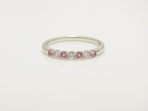 星の砂☆ピンクサフャイアPart2 結婚指輪 - マリッジリング 婚約指輪 - エンゲージリング 