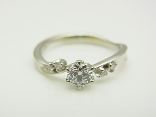 婚約指輪をお考えの方に　ラパージュ☆キレイに2本重ねづけできるセットリング　 結婚指輪 - マリッジリング ブライダル 婚約指輪 - エンゲージリング 婚約指輪＆結婚指輪 - セットリング 