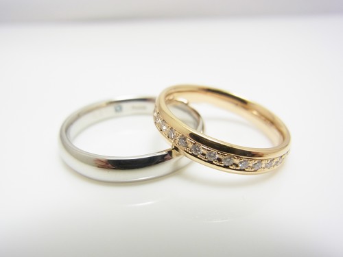 ラパージュ☆結婚指輪（マリッジリング） アムルー×ランコーントルをお好きな素材で 結婚指輪 - マリッジリング ブライダル 