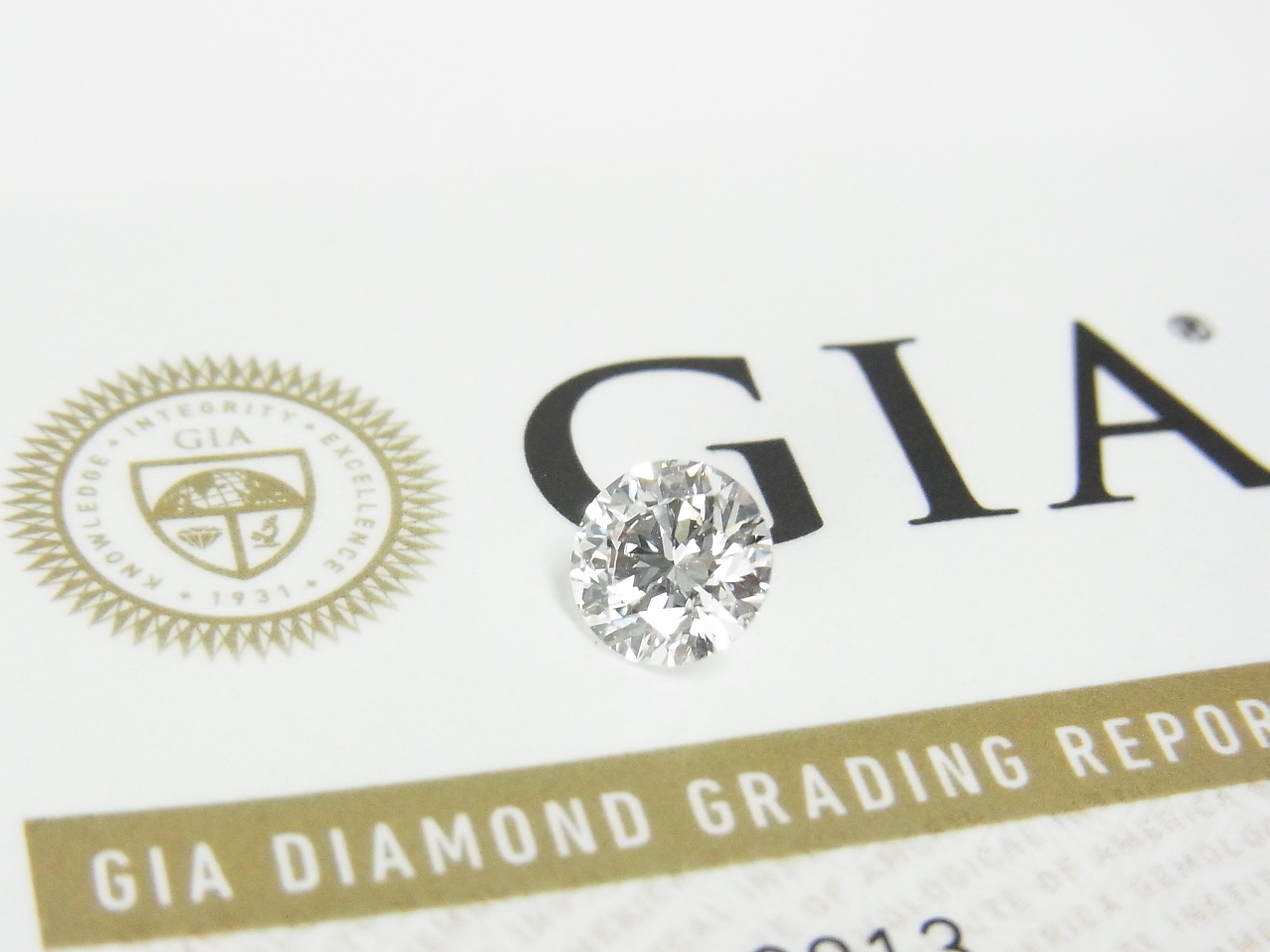 GIA鑑定書付き☆1ctダイヤモンドルースが入荷しました♪ ファッションジュエリー ブライダル 婚約指輪 - エンゲージリング 