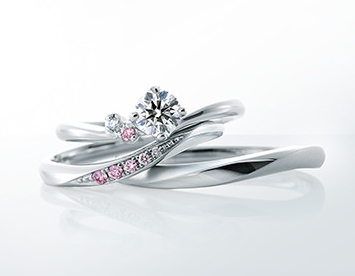 カフェリング☆人気Ｎｏ１セットリング 結婚指輪 - マリッジリング ブライダル 婚約指輪 - エンゲージリング 婚約指輪＆結婚指輪 - セットリング 
