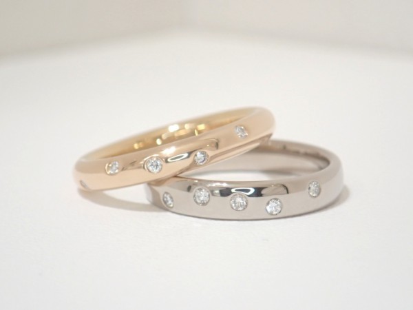 フラー・ジャコーで人気のセミオーダーマリッジ☆リングディビデュエル 結婚指輪 - マリッジリング ブライダル 