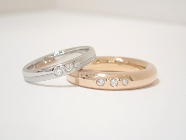 フラー・ジャコーで人気のセミオーダーマリッジ☆リングディビデュエル 結婚指輪 - マリッジリング ブライダル 