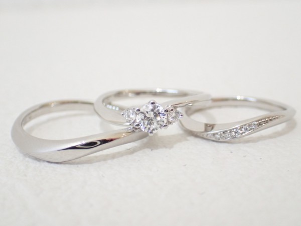 カフェリング♪人気ランキングトップ3☆ 結婚指輪 - マリッジリング ブライダル 婚約指輪 - エンゲージリング 婚約指輪＆結婚指輪 - セットリング 