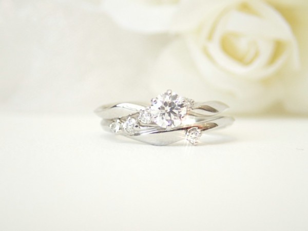 ラパージュ☆トレフル★マリッジリング♪ 結婚指輪 - マリッジリング ブライダル 婚約指輪 - エンゲージリング 婚約指輪＆結婚指輪 - セットリング イベント・フェアー 