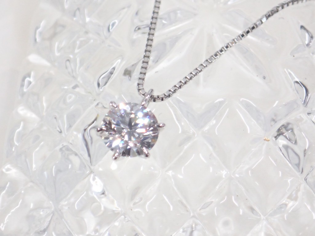 oomiya和歌山本店☆憧れの1ctダイヤモンドネックレスが入荷しました♪