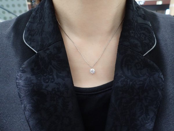 oomiya和歌山本店☆憧れの1ctダイヤモンドネックレスが入荷しました♪ ファッションジュエリー 