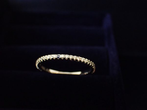 サムシングブルー新作☆ダイヤモンドフルエタニティーリングが入荷しました♪ ファッションジュエリー 結婚指輪 - マリッジリング ブライダル 婚約指輪 - エンゲージリング 