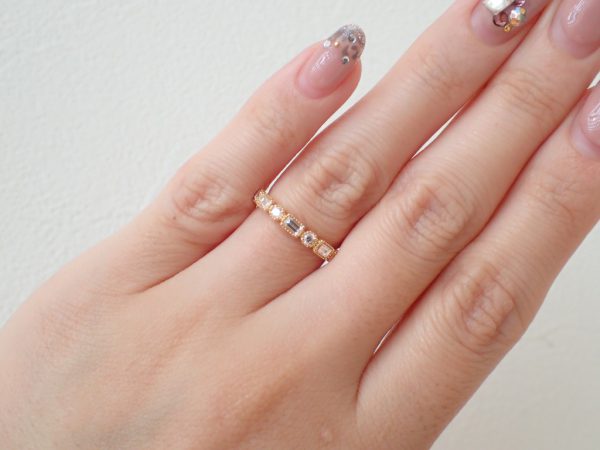 心がきゅん とするかわいらしさ♪こだわりのダイヤモンドリング ファッションジュエリー 結婚指輪 - マリッジリング 