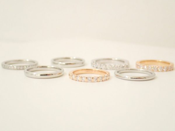 フラー・ジャコーのエタニティリング『メモワール』は重ね着けにおすすめです☆ 結婚指輪 - マリッジリング ブライダル 婚約指輪 - エンゲージリング 