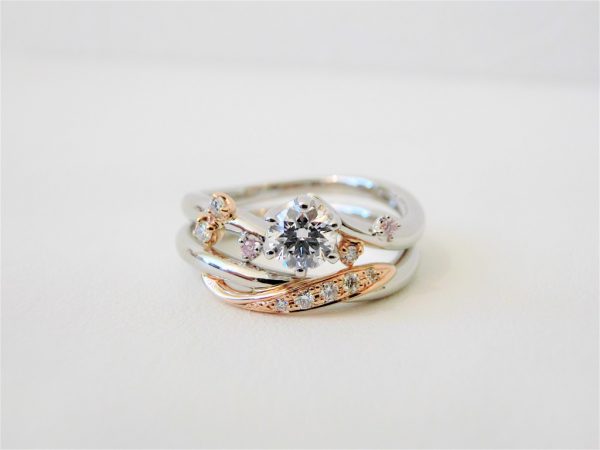 花嫁さま必見！ラパージュ フルールコレクション　オオミヤ限定モデルはお試しになられましたか? 結婚指輪 - マリッジリング ブライダル 婚約指輪 - エンゲージリング 婚約指輪＆結婚指輪 - セットリング 