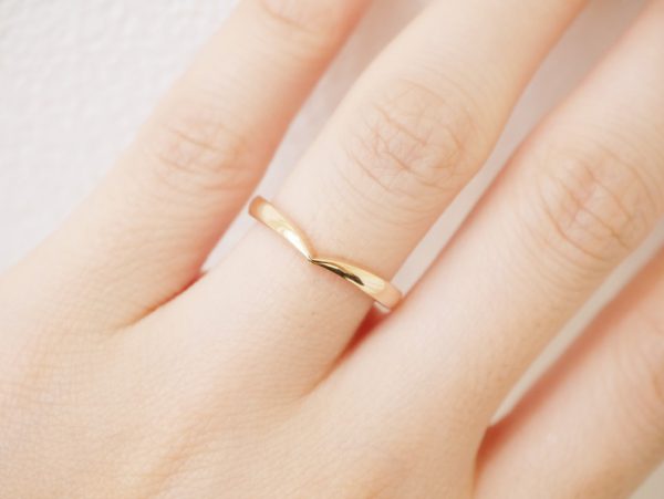ゴールドの結婚指輪もカワイイ！ 結婚指輪 - マリッジリング ブライダル 婚約指輪 - エンゲージリング 婚約指輪＆結婚指輪 - セットリング 