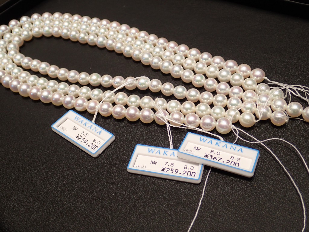 上品な輝きを放つ純国産真珠『WAKANA』新珠ネックレスが間もなく入荷！