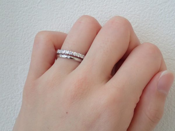 ご婚約指輪としても☆フラージャコー『メモワール』 結婚指輪 - マリッジリング ブライダル 婚約指輪 - エンゲージリング 