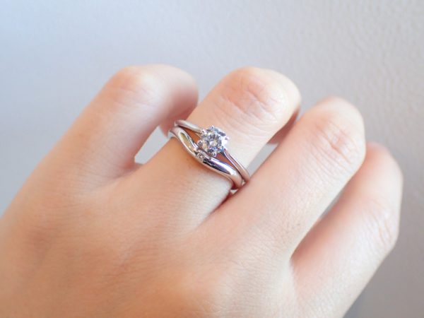 CafeRing☆ブライダルリングも重ねづけが可愛い！！ 結婚指輪 - マリッジリング ブライダル 婚約指輪 - エンゲージリング 婚約指輪＆結婚指輪 - セットリング 