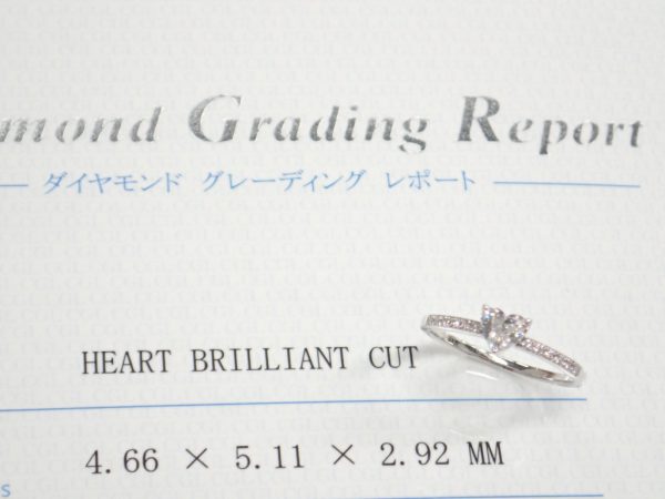 クリスマスイブにプロポーズ☆ハートシェイプのダイヤモンドリングが入荷しました♪ ファッションジュエリー ブライダル 婚約指輪 - エンゲージリング 