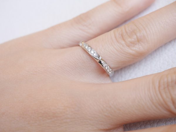 フラージャコー/サクラの形をしたマリッジリング 結婚指輪 - マリッジリング 