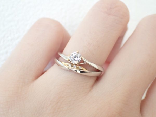 ラパージュのブライダルリングはコンビネーションがお勧め♪ 結婚指輪 - マリッジリング ブライダル 婚約指輪 - エンゲージリング 婚約指輪＆結婚指輪 - セットリング 
