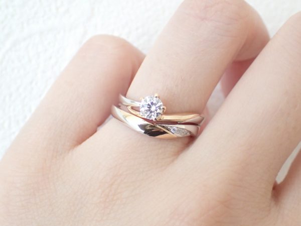 ラパージュのブライダルリングはコンビネーションがお勧め♪ 結婚指輪 - マリッジリング ブライダル 婚約指輪 - エンゲージリング 婚約指輪＆結婚指輪 - セットリング 