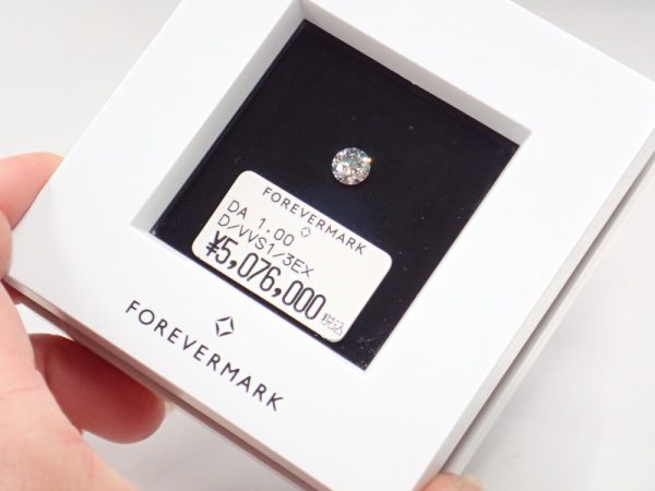 フォーエバーマークの「平成」メモリアルダイヤモンドを店頭でご覧いただけます☆ ファッションジュエリー デビアス フォーエバーマーク 
