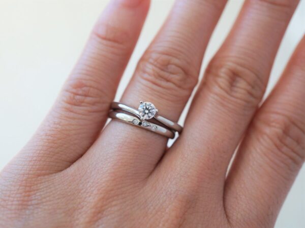 フラージャコーの婚約指輪◇着け心地の良いシンプルなリングをお探しの方に！ 結婚指輪 - マリッジリング ブライダル 婚約指輪 - エンゲージリング 婚約指輪＆結婚指輪 - セットリング 