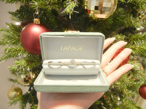 ラパージュからクリスマスフェア開催のお知らせです☆ 結婚指輪 - マリッジリング ブライダル 