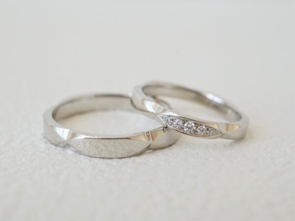 春を感じるフラージャコーのサクラ ファッションジュエリー 結婚指輪 - マリッジリング ブライダル 