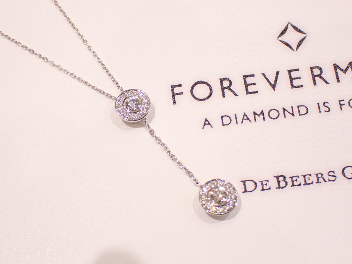 いつも傍にダイヤモンドの輝きを・・・『DE BEERS FOREVER MARK』 デビアス フォーエバーマーク 