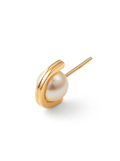 Beluga Pearl Earring M size - PE78KPE｜ヒロタカ(Hirotaka)