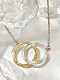 ETERNAL LINKED RINGS NECKLACE 2024 CHRISTMAS LIMITED