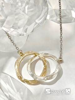 ETERNAL LINKED RINGS NECKLACE 2024 CHRISTMAS LIMITED