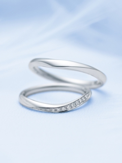 サムシングブルー｜アイテール 結婚指輪（マリッジリング） -  SH-704 / SH-705