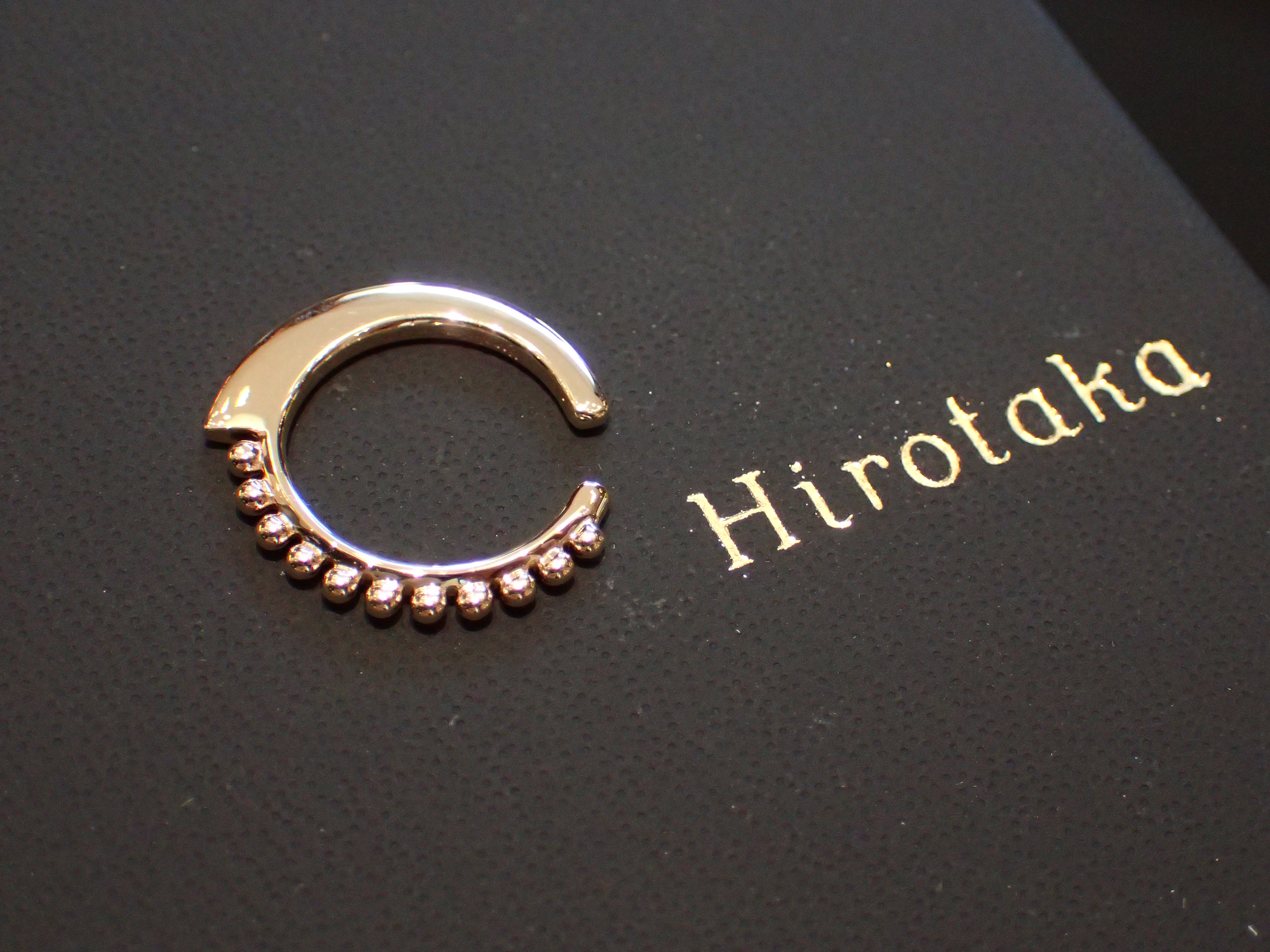 Hirotaka jewelry ヒロタカ Mughal マイソール イヤーカフ-